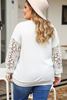 Picture of CURVY GIRL LACE V NECK TOP